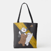 Wir Bare Bears - Letzte Pizza Slice Tasche (Rückseite)