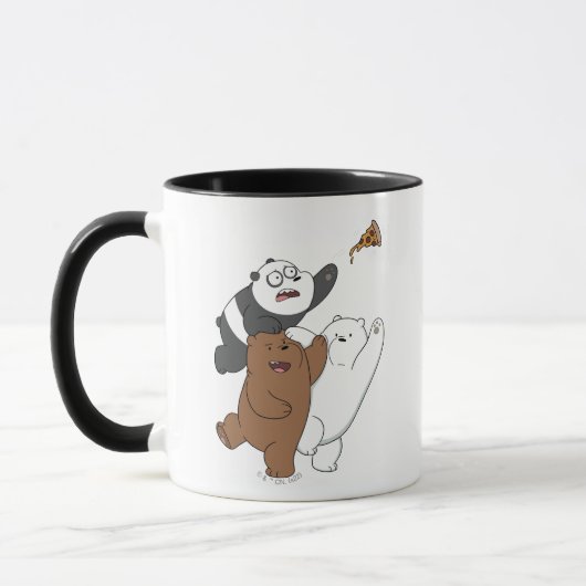Wir Bare Bears - Letzte Pizza Slice Tasse (Links)