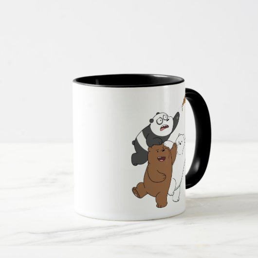 Wir Bare Bears - Letzte Pizza Slice Tasse (VorderseiteRechts)