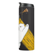 Wir Bare Bears - Letzte Pizza Slice Thermosbecher (Nach rechts gedreht)
