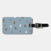 Wir Bare Bears - Muster für Sonnenblumen Gepäckanhänger (Vorderseite horizontal)