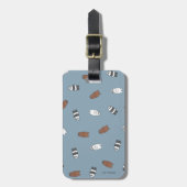 Wir Bare Bears - Muster für Sonnenblumen Gepäckanhänger (Vorderseite vertikal)