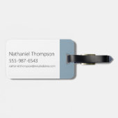 Wir Bare Bears - Muster für Sonnenblumen Gepäckanhänger (Rückseite horizontal)