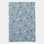 Wir Bare Bears - Muster für Sonnenblumen Geschirrtuch (Vertikal)