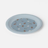 Wir Bare Bears - Muster für Sonnenblumen Pappteller (Schrägansicht)