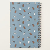 Wir Bare Bears - Muster für Sonnenblumen Planer (Rückseite)