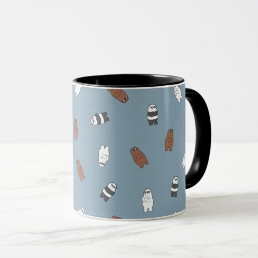Wir Bare Bears - Muster für Sonnenblumen Tasse (VorderseiteRechts)