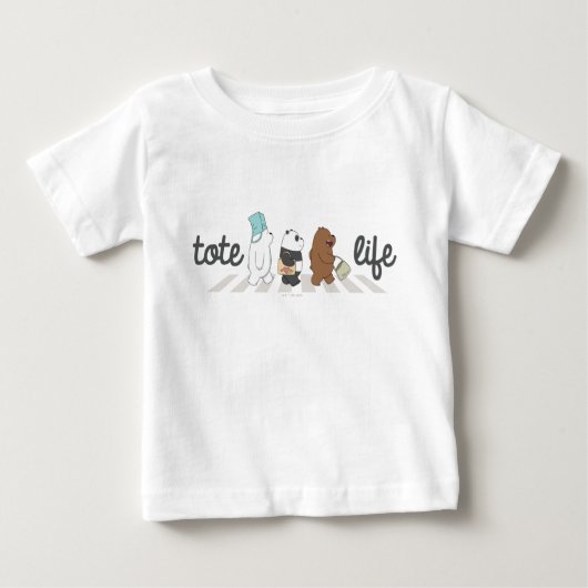 Wir Bare Bears - Tasche Life! Baby T-shirt (Vorderseite)