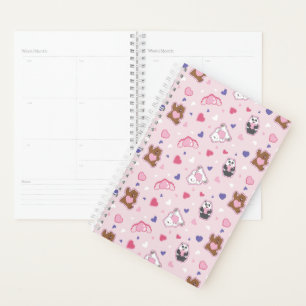 Wir Bare Bears - Valentinisches Herzmuster Planer