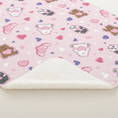 Wir Bare Bears - Valentinisches Herzmuster Sherpadecke (3/4)