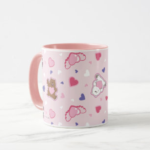 Wir Bare Bears - Valentinisches Herzmuster Tasse