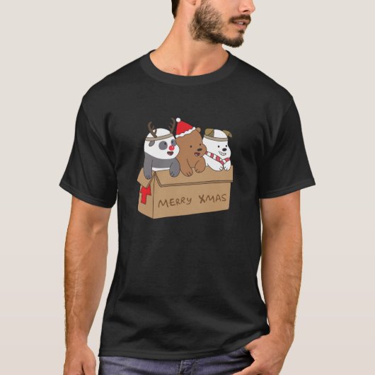 Wir Bare Bears Xmas T-Shirt (Vorderseite)