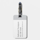 Wir Bären - Höhlenbros. vertreten Gepäckanhänger (Rückseite vertikal)