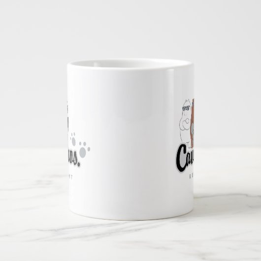 Wir Bären - Höhlenbros. vertreten Jumbo-Tasse (Vorderseite)