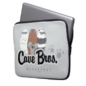 Wir Bären - Höhlenbros. vertreten Laptopschutzhülle (Vorderseite Links)