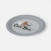 Wir Bären - Höhlenbros. vertreten Pappteller (Schrägansicht)