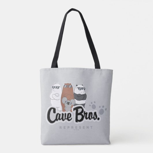 Wir Bären - Höhlenbros. vertreten Tasche (Rückseite)
