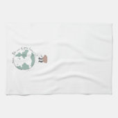 Wir Bären - kümmern uns um Ihre Zuhause Geschirrtuch (Horizontal)