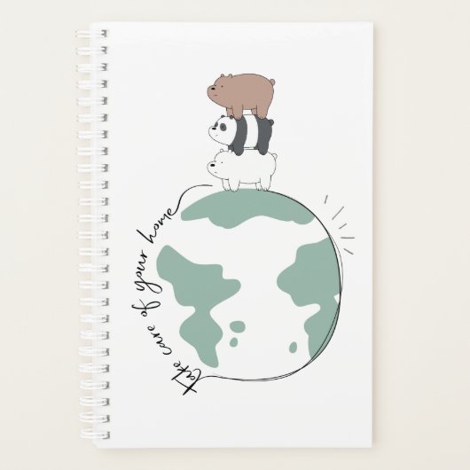 Wir Bären - kümmern uns um Ihre Zuhause Planer (Vorderseite)