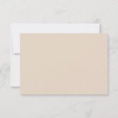 Wir beanspruchen lustige Hochzeit Save The Date (Rückseite)