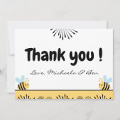 Wir bedanken uns für die Karten Sweet wie auch Bab (Vorderseite)