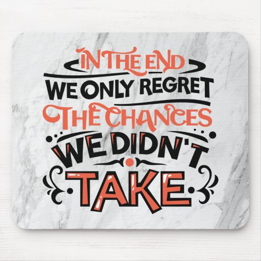 Wir bedauern, dass die Chancen nicht genutzt werde Mousepad (Vorne)