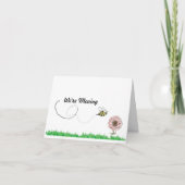 Wir befördern Honig-Biene Ankündigung (Vorderseite)