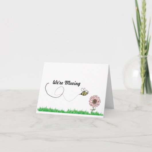 Wir befördern Honig-Biene Ankündigung (Vorderseite)