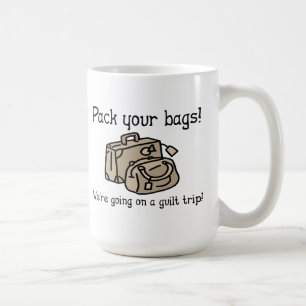 Wir begeben uns auf eine Schuld-Tour Lustiger Bech Kaffeetasse