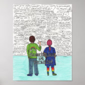 Wir beharrten (Bisexuell) auf 8,5 x 11 Poster (Vorne)