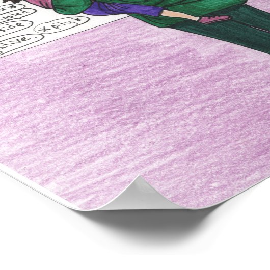 Wir beharrten (Eltern von Kindern mit Behinderunge Poster (Ecke)