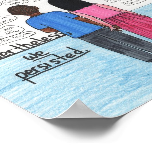 Wir beharrten (Unfruchtbarkeit) Poster (Ecke)