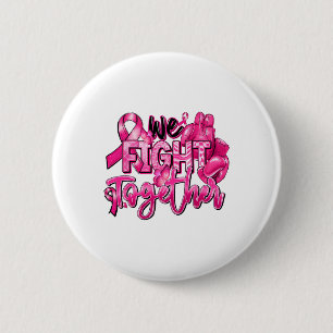 Wir bekämpfen gemeinsam rosa Brustkrebs-Aware des  Button