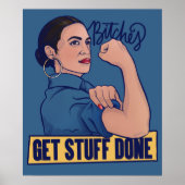 Wir bekommen Zeug erledigt AOC Rosie den Niveter Poster (Vorne)