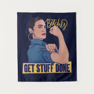 Wir bekommen Zeug erledigt AOC Rosie den Niveter Wandteppich