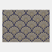 Wir beobachten euch das Art Deco von Marine und Go Geschenkpapier Set (Vorderseite)