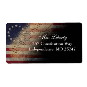 Wir, Betsy Ross, die amerikanische Flaggenadresse