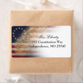 Wir, Betsy Ross, die amerikanische Flaggenadresse (Insitu)