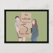 Wir bewegen Ankündigung Postkarte (Vorderseite)