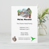 Wir bewegen Ankündigungen (Stehend Vorderseite)