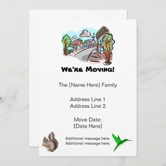 Wir bewegen Ankündigungen (Vorne/Hinten)