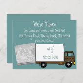 Wir bewegen Announcement Cards (mit Foto) Ankündigung (Vorne/Hinten)