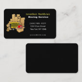 Wir bewegen den Service des Unternehmens Visitenkarte (Vorne/Hinten)