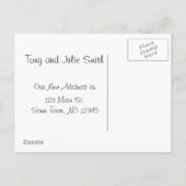 Wir bewegen die Postkarte (Rückseite)