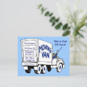 Wir bewegen die Postkarte (Stehend Vorderseite)