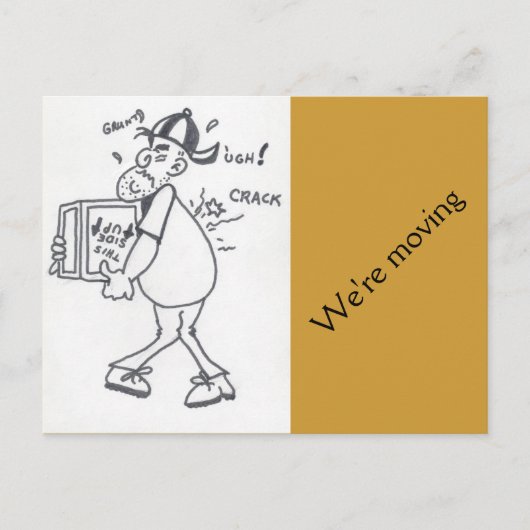 Wir bewegen die Postkarte (Vorderseite)