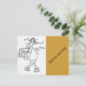 Wir bewegen die Postkarte (Stehend Vorderseite)