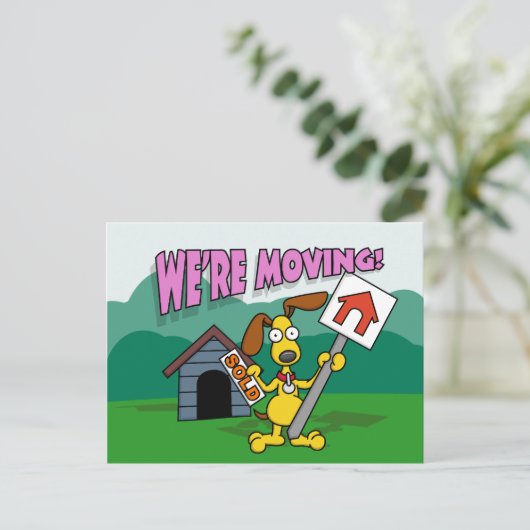 Wir bewegen Postkarten (Stehend Vorderseite)