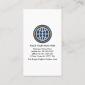 Wir bewegen Standortsymbole Visitenkarte (Rückseite)