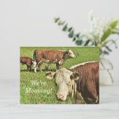 Wir bewegen uns! Ankündigung (Stehend Vorderseite)